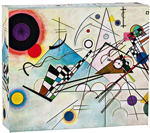 Kandinsky Quicknotes: Our Standard Size set of 20 Notecards in a box With Magnetic Closure (en Inglés)