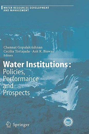 water institutions,policies, performance and prospects
