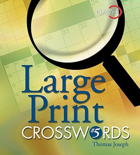 large print crosswords #5 (en Inglés)