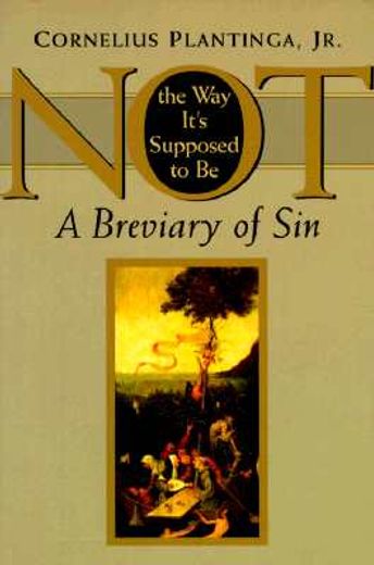 not the way it´s supposed to be,a breviary of sin (in English)