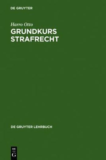 grundkurs strafrecht (in German)