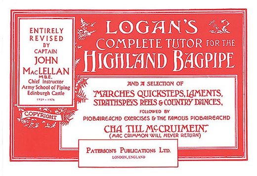 logan´s complete tutor for the highland bagpipe