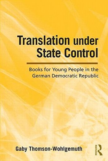 translation under state control,books for young people in the german democratic republic