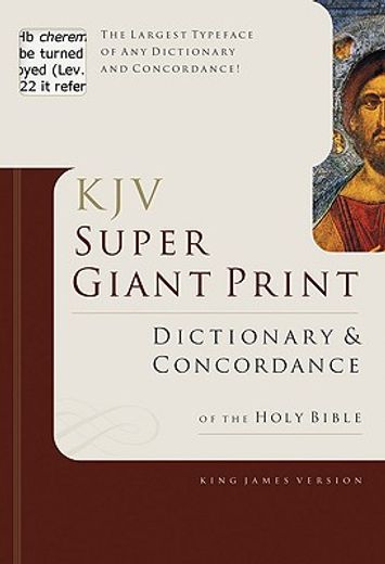 dictionary & concordance,king james version (in English)