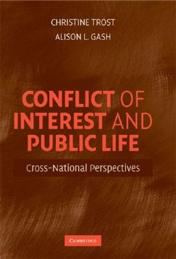 conflict of interest and public life,cross-national perspectives