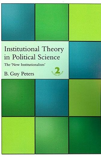 institutional theory in political science,the new institutionalism