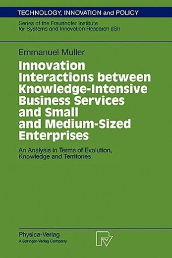 innovation interactions between knowledge-intensive business services and small and medium-sized enterprises (en Inglés)