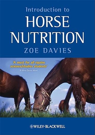 introduction to horse nutrition (en Inglés)