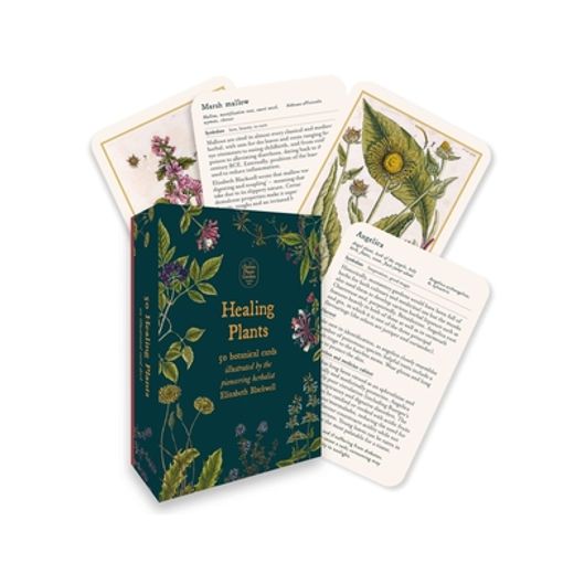 Healing Plants: 50 Botanical Cards Illustrated by the Pioneering Herbalist Elizabeth Blackwell (-) (in English)