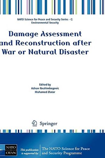 damage assessment and reconstruction after war or natural disaster (en Inglés)
