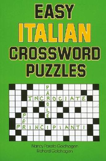 easy italian crossword puzzles (en Inglés)