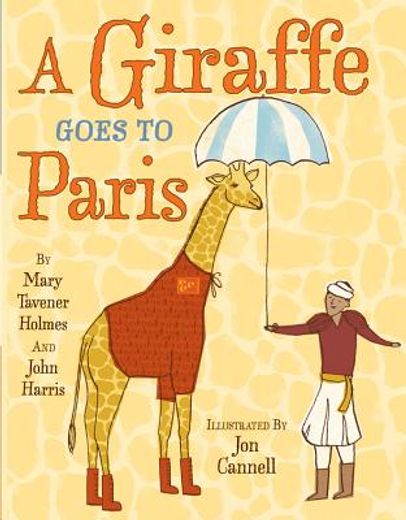 a giraffe goes to paris