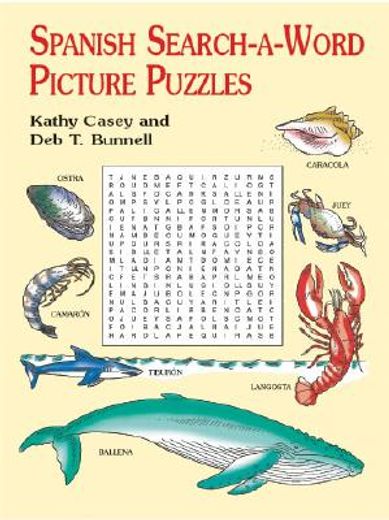 spanish search-a-word picture puzzles (en Inglés)