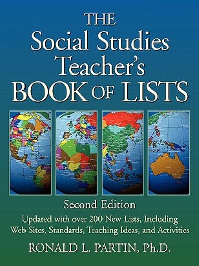 the social studies teacher´s book of lists (en Inglés)