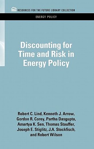 discounting for time and risk in energy policy