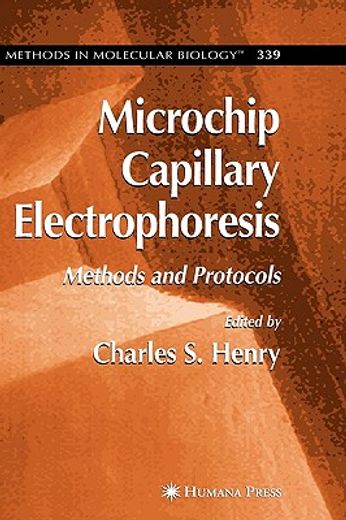 microchip capillary electrophoresis,methods and protocols