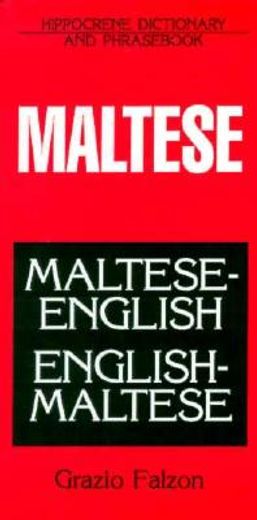 dic maltese-english english-maltese dictionary and phras (en Inglés)
