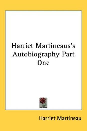 harriet martineaus´s autobiography