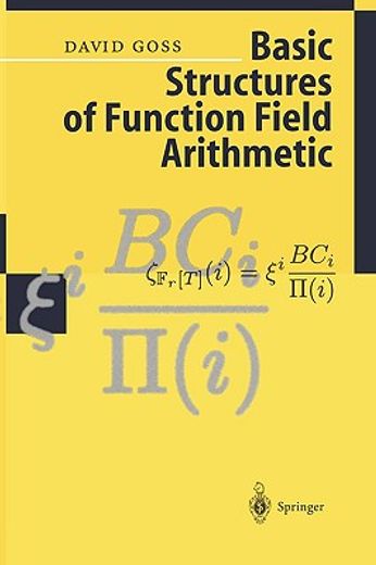 basic structures of function field arithmetic (en Inglés)