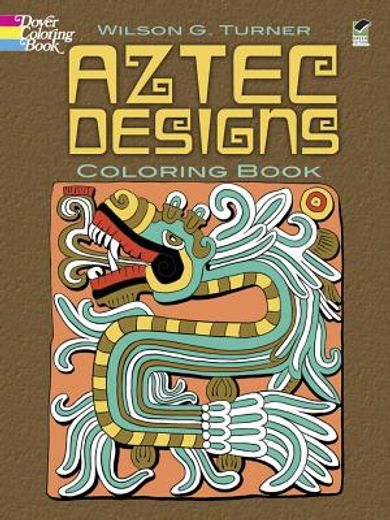 aztec designs coloring book