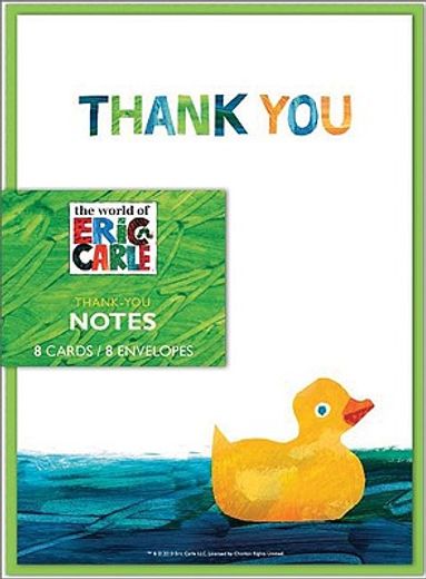 eric carle shower thank-yous