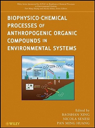 biophysico-chemical processes of anthropogenic organic compounds in environmental systems