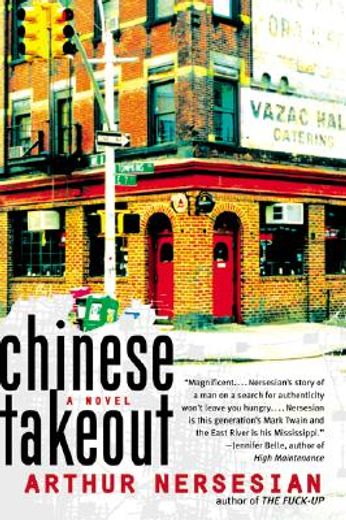 chinese takeout,a novel (en Inglés)