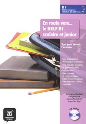 En route vers le DELF scolaire et junior B1 Libro del alumno + CD (Fle- Texto Frances)