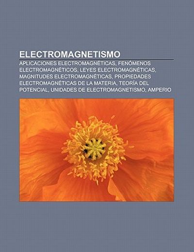 Libro Electromagnetismo: Aplicaciones Electromagn Ticas, Fen Menos ...