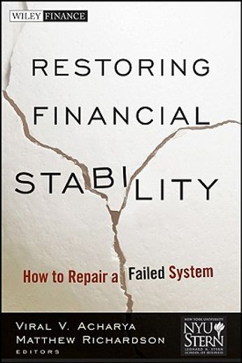 restoring financial stability,how to repair a failed system