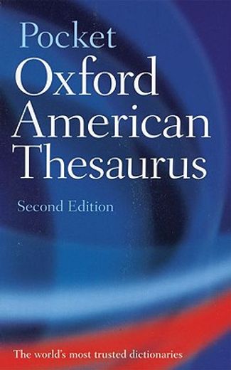 oxford american thesaurus (en Inglés)