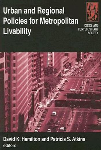 urban and regional policies for metropolitan livability