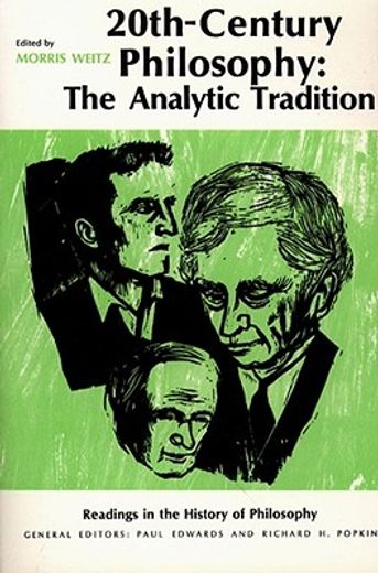 twentieth-century philosophy,the analytic tradition (en Inglés)