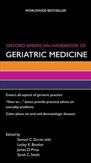 oxford american handbook of geriatric medicine