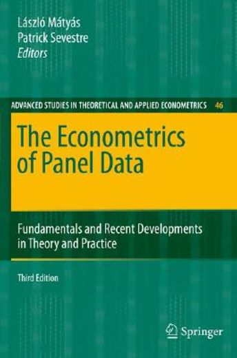 the econometrics of panel data,fundamentals and recent developments in theory and practice