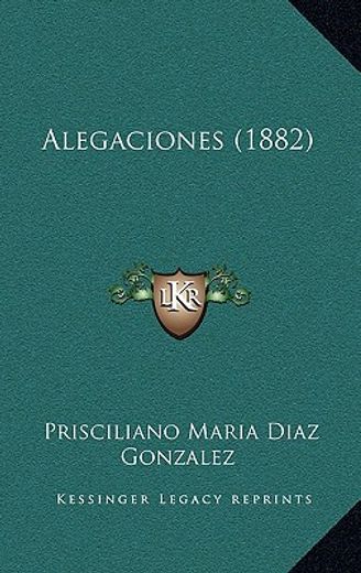 Alegaciones (1882) (in Spanish)