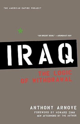 iraq,the logic of withdrawal