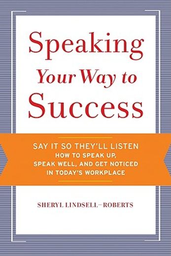 speaking your way to success (en Inglés)