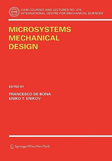 microsystems mechanical design (en Inglés)