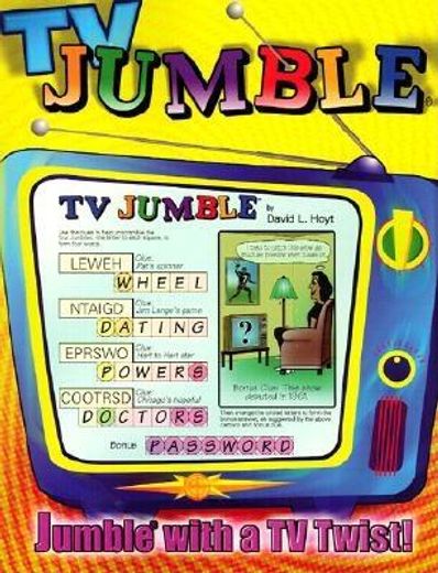 tv jumble,jumble with a tv twist