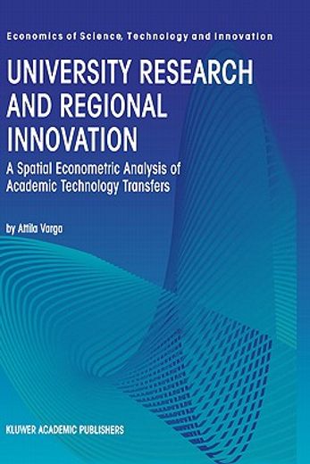 university research and regional innovation (en Inglés)