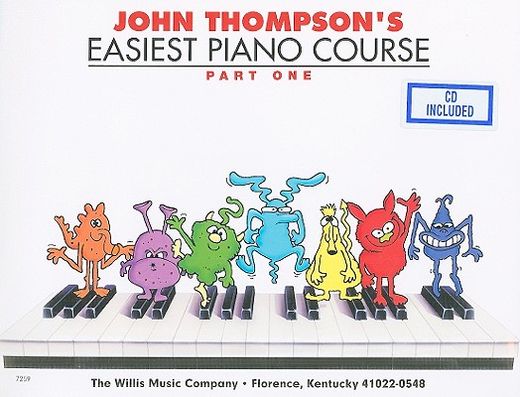 john thompson´s easiest piano course (in English)