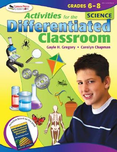activities for the differentiated classroom,grades 6-8, science