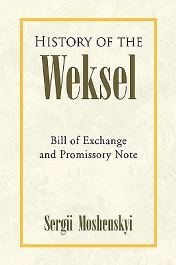 history of the weksel (en Inglés)