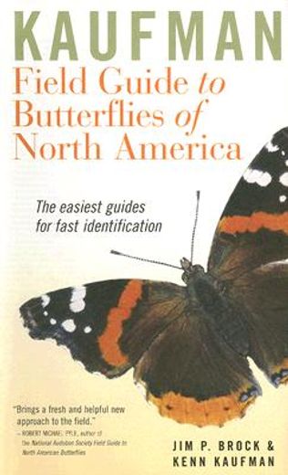 kaufman field guide to butterflies of north america (in English)
