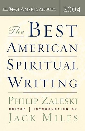 the best american spiritual writing 2004 (in English)