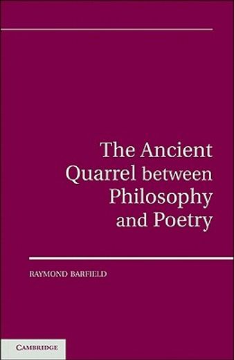 the ancient quarrel between philosophy and poetry