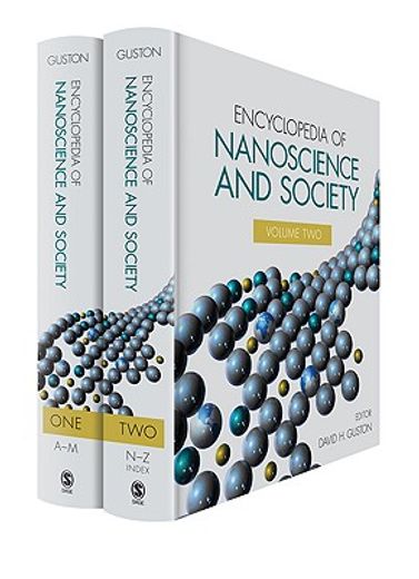 Encyclopedia of Nanoscience and Society 2 Volume Set (en Inglés)