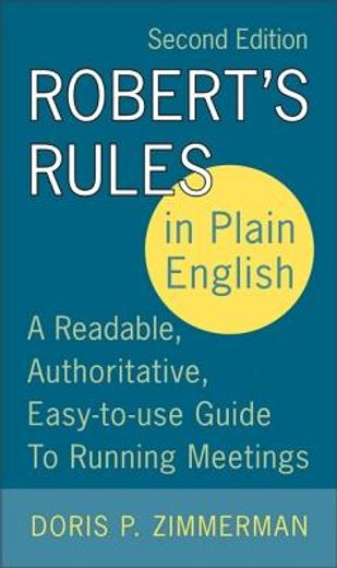 robert´s rules in plain english