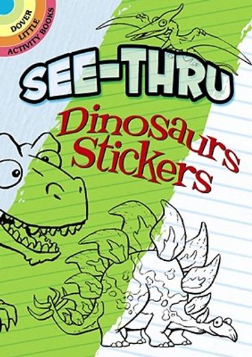 see-thru dinosaur stickers